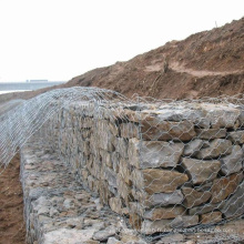 Rockfall Protection PVC Coate Gabion Mesh en acier